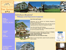 Tablet Screenshot of gaestehaus-bergland.members.cablelink.at