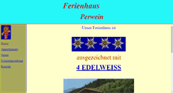 Desktop Screenshot of ferienhausperwein.members.cablelink.at