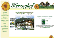 Desktop Screenshot of herzoghof.members.cablelink.at
