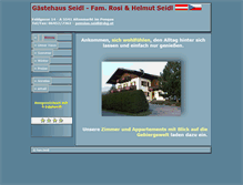 Tablet Screenshot of pension-seidl.members.cablelink.at