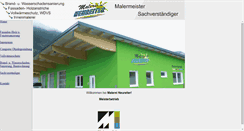 Desktop Screenshot of malerei-neureiter.members.cablelink.at