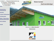Tablet Screenshot of malerei-neureiter.members.cablelink.at