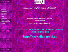 Tablet Screenshot of dianapaul.members.cablelink.at