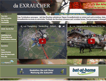 Tablet Screenshot of exraucher.members.cablelink.at