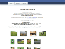 Tablet Screenshot of boxervomdrumlin.members.cablelink.at
