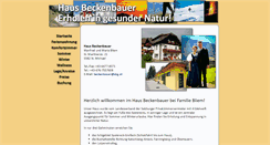 Desktop Screenshot of beckenbauer.members.cablelink.at