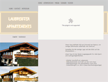 Tablet Screenshot of haus-laubreuter.members.cablelink.at