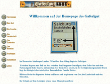 Tablet Screenshot of gaferlgut.members.cablelink.at