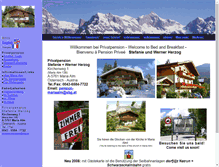 Tablet Screenshot of pension-mariaalm.members.cablelink.at