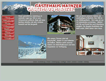 Tablet Screenshot of hainzer.members.cablelink.at