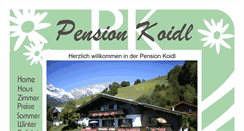 Desktop Screenshot of pension-koidl.members.cablelink.at