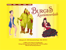 Tablet Screenshot of burgiskostueme.members.cablelink.at