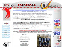 Tablet Screenshot of faustball.members.cablelink.at
