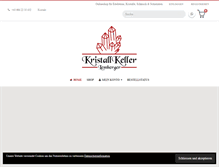 Tablet Screenshot of kristallkeller.members.cablelink.at