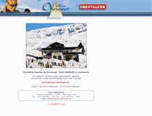 Tablet Screenshot of oberauer.members.cablelink.at