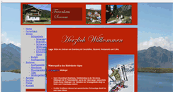 Desktop Screenshot of ferienhaus-sonnau.members.cablelink.at